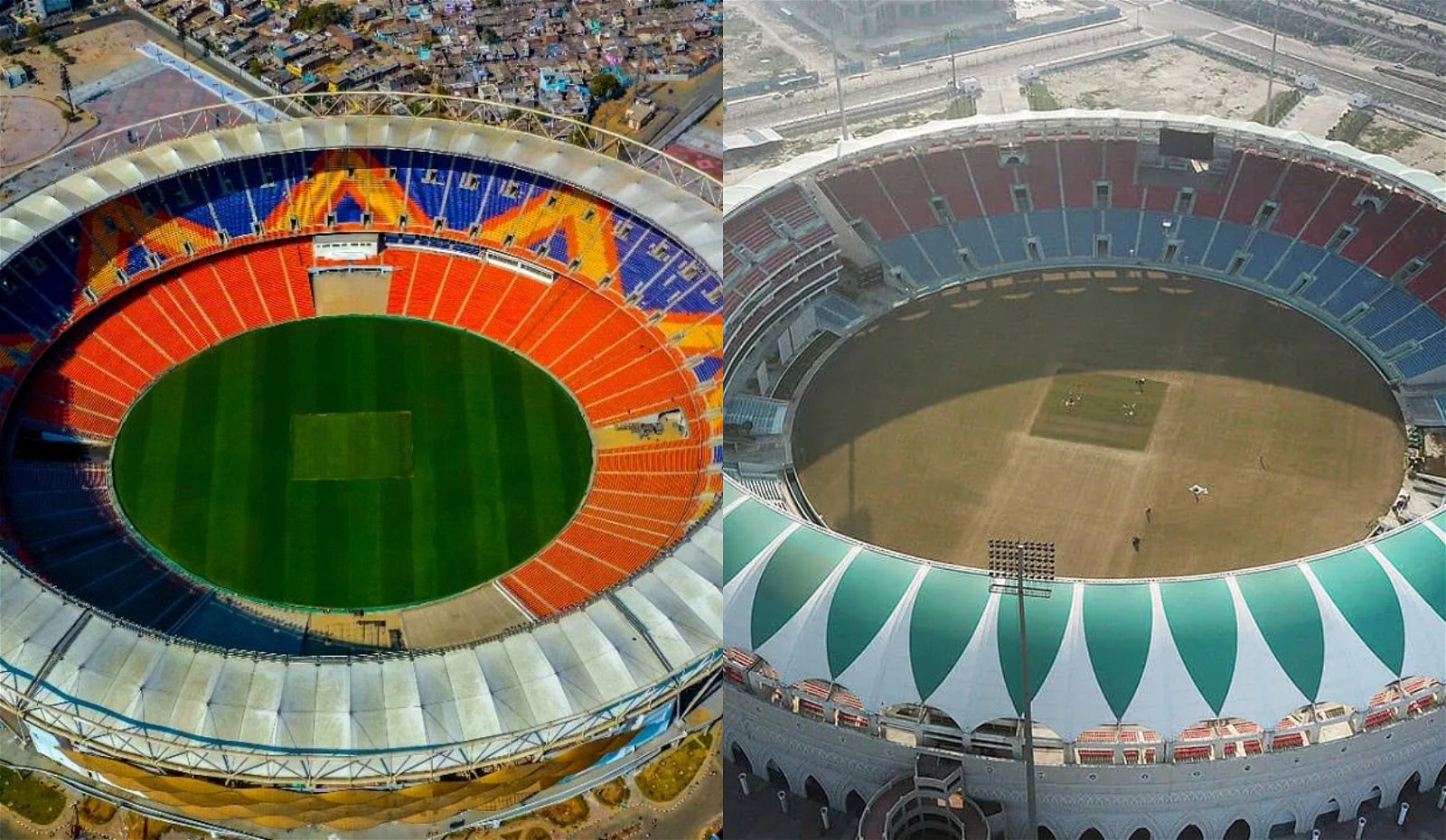 Ahmedabad and Lucknow Stadiums. Photo- Twitter