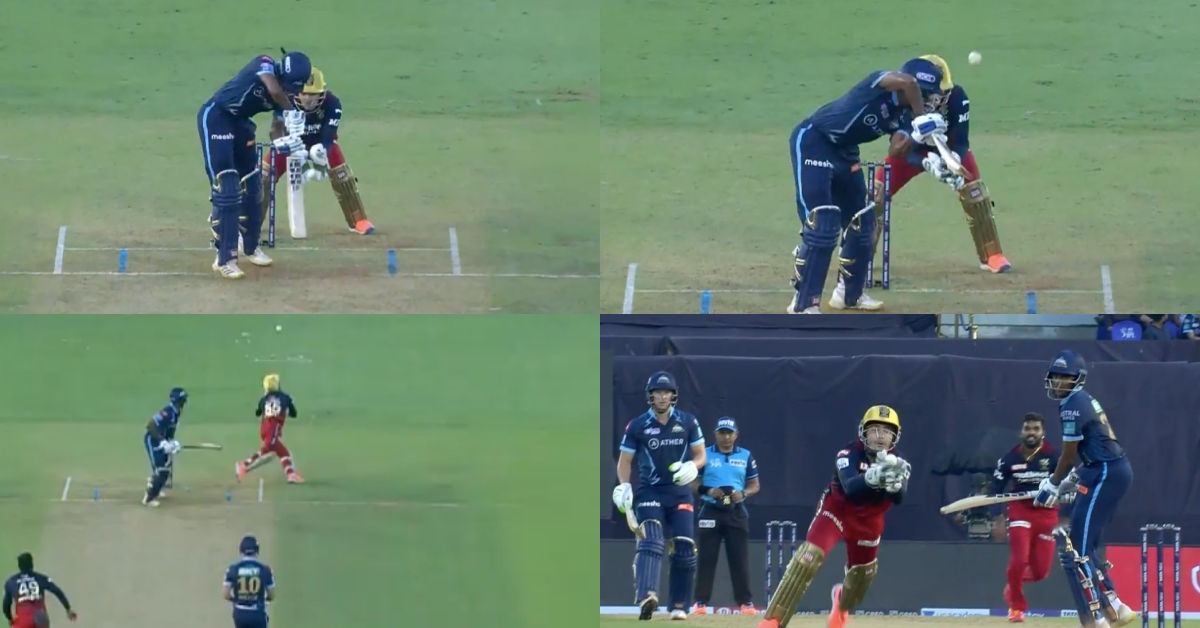 GT vs RCB: Watch - Anuj Rawat Takes Catches In Two Attempts To Dismiss Sai Sudharsan