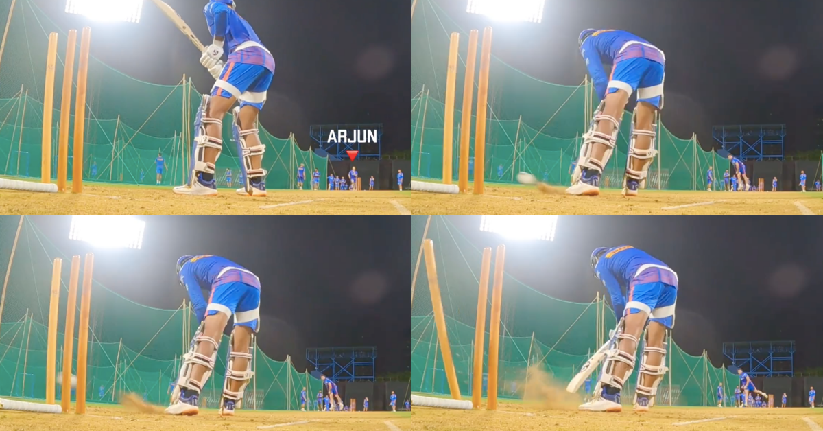 IPL 2022: Watch - Arjun Tendulkar Castles MI Batsman With Blistering Yorker In Nets Ahead Of CSK Game