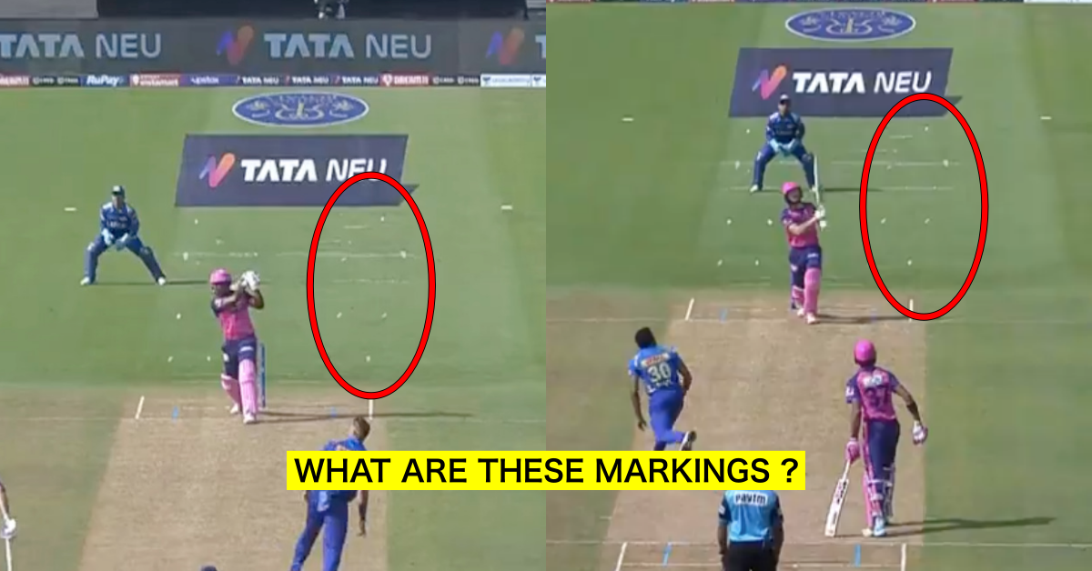 MI vs RR: Explained - What Are These Markings Behind The Stumps