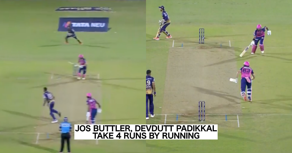 RR vs KKR: Watch - Jos Buttler Takes An All-Run Four