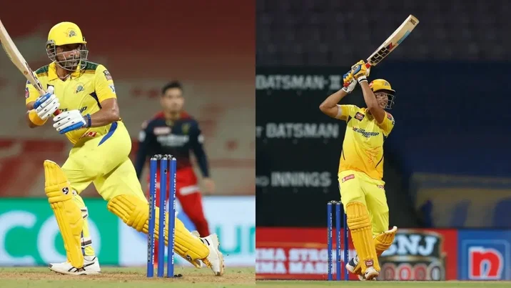 Robin Uthappa and Shivam Dube
