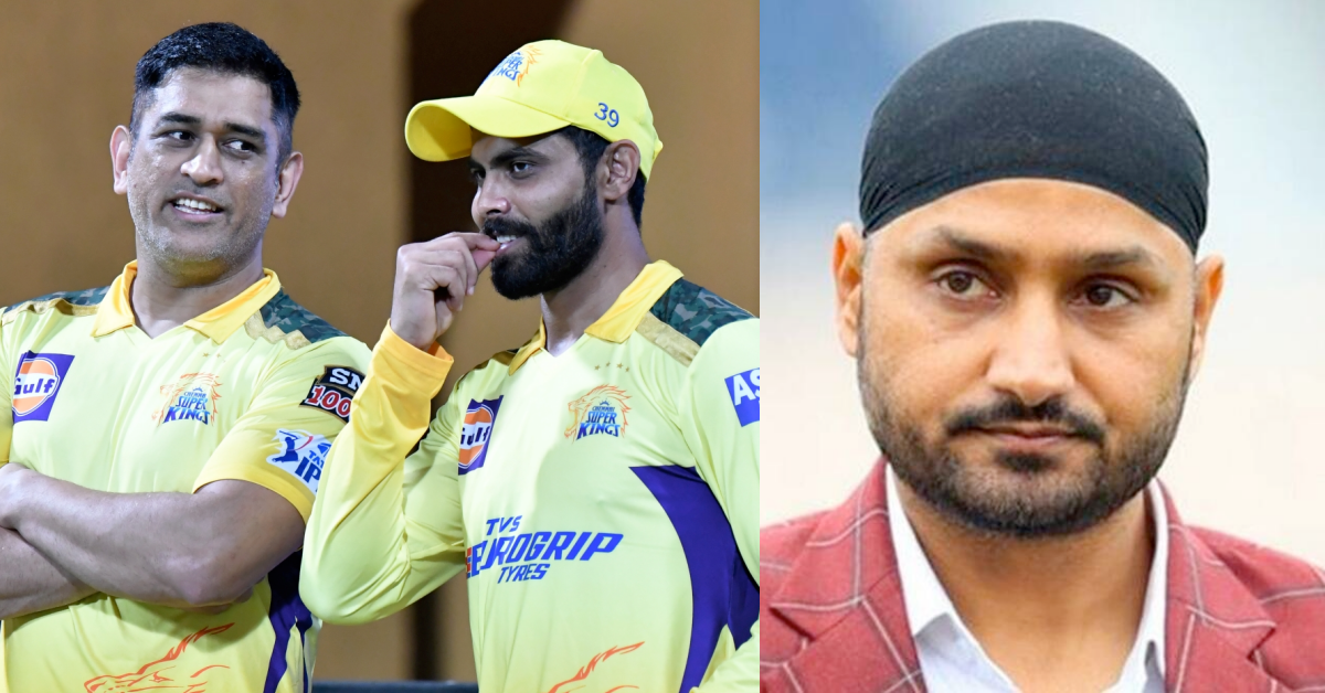 Harbhajan Singh, Ravindra Jadeja, MS Dhoni