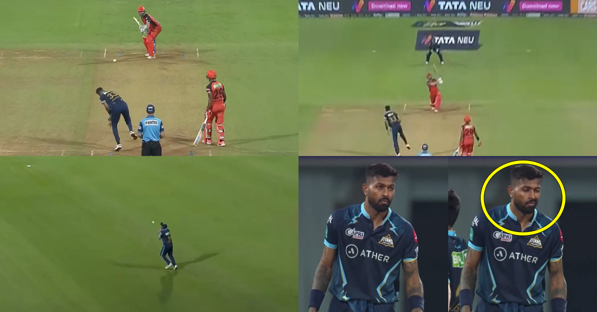 SRH vs GT: Watch - Hardik Pandya Winks At His SRH Counterpart Kane Williamson After Dismissing Him