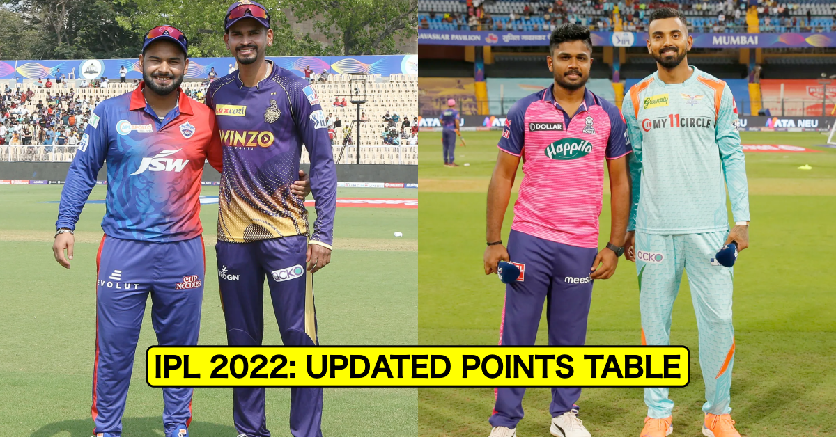 IPL 2022: Updated Points Table, Orange Cap And Purple Cap After KKR vs DC & RR vs LSG