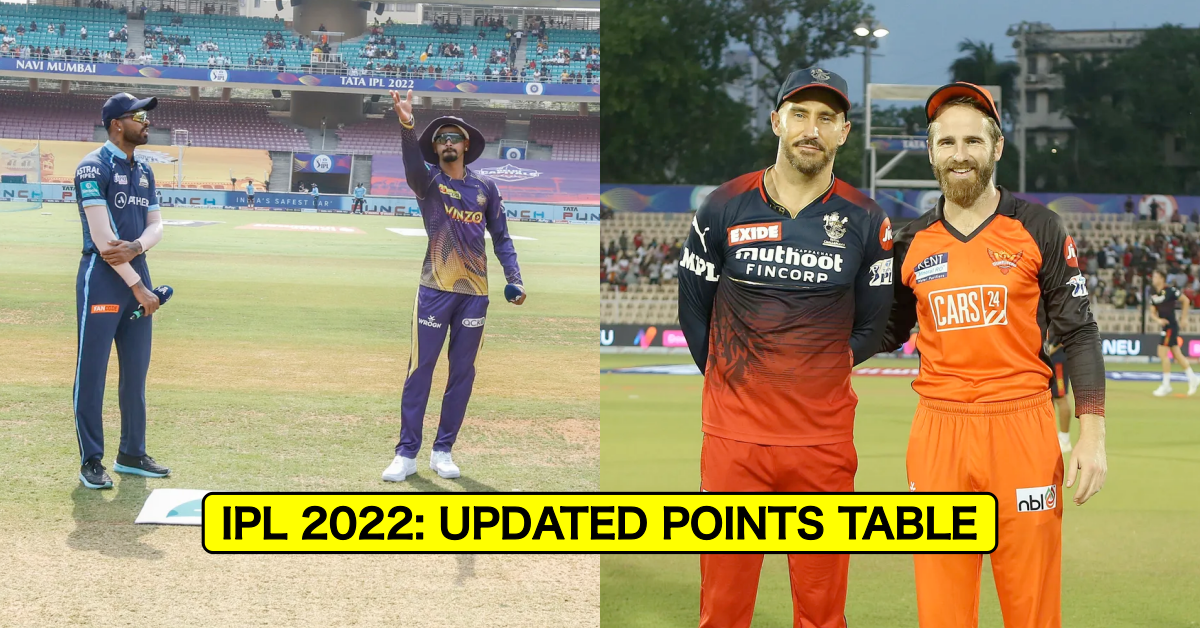 IPL 2022: Updated Points Table, Orange Cap And Purple Cap After KKR vs GT & RCB vs SRH