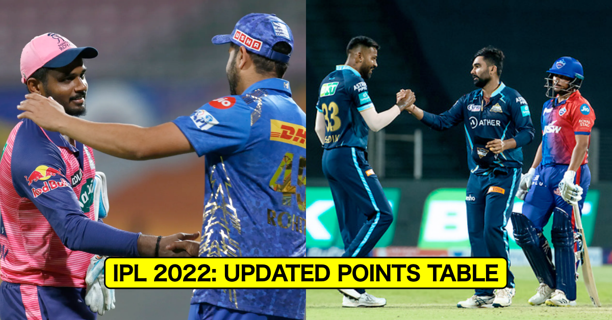 IPL 2022: Updated Points Table, Orange Cap And Purple Cap After MI vs RR & GT vs DC