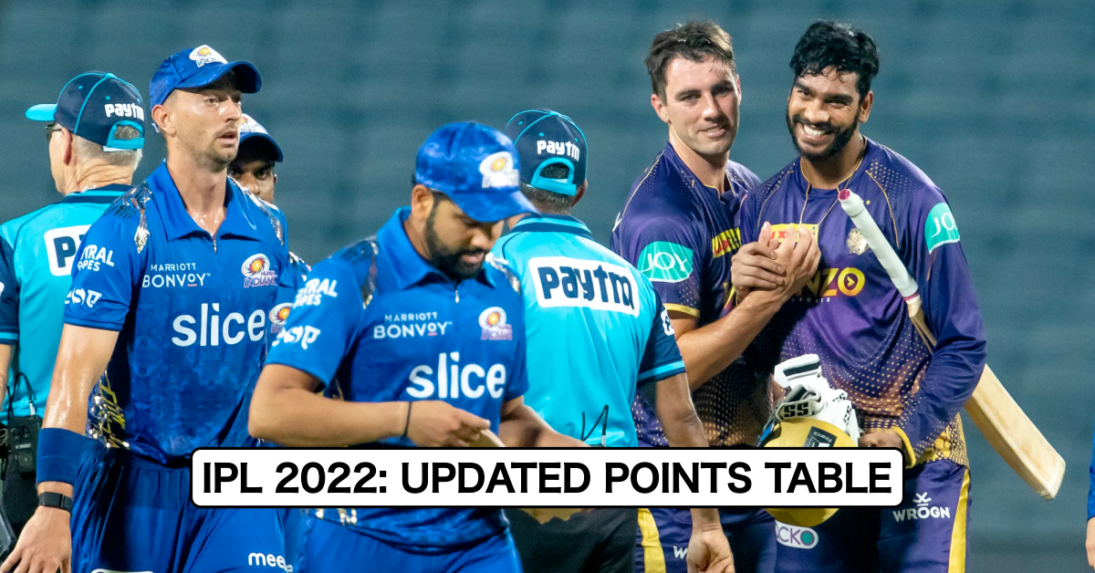 IPL 2022: Updated Points Table, Orange Cap And Purple Cap After Match 14 KKR vs MI