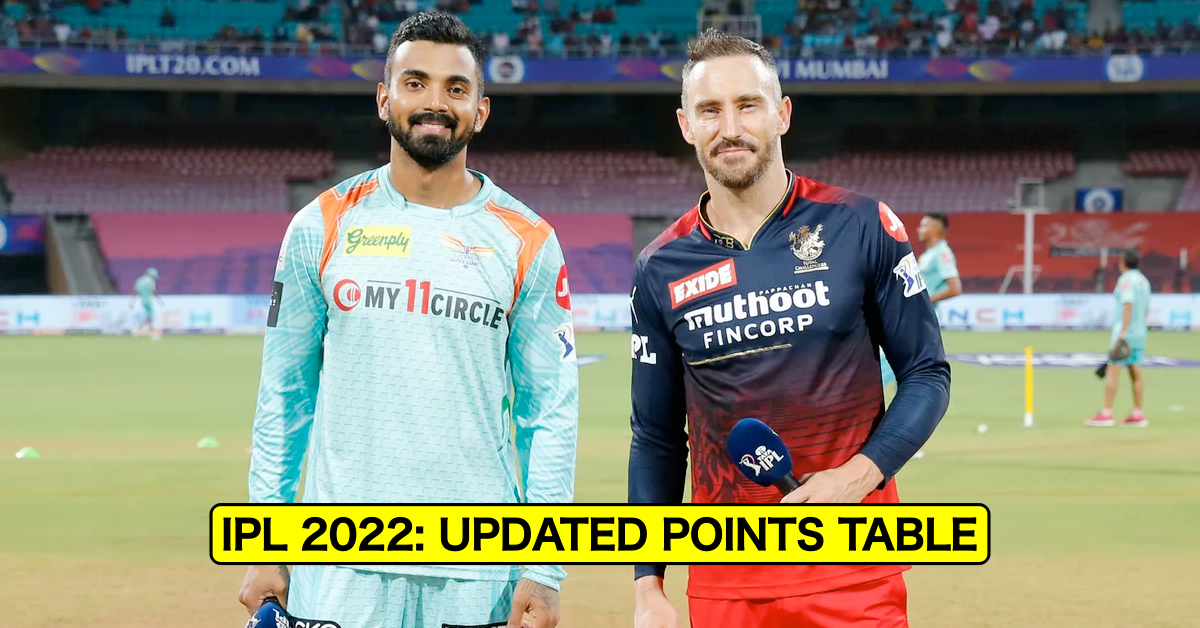 IPL 2022: Updated Points Table, Orange Cap and Purple Cap After Match 31 LSG vs RCB