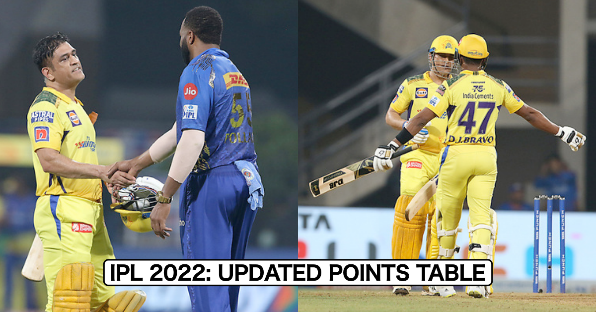 IPL 2022: Updated Points Table, Orange Cap And Purple Cap After Match 33 MI vs CSK