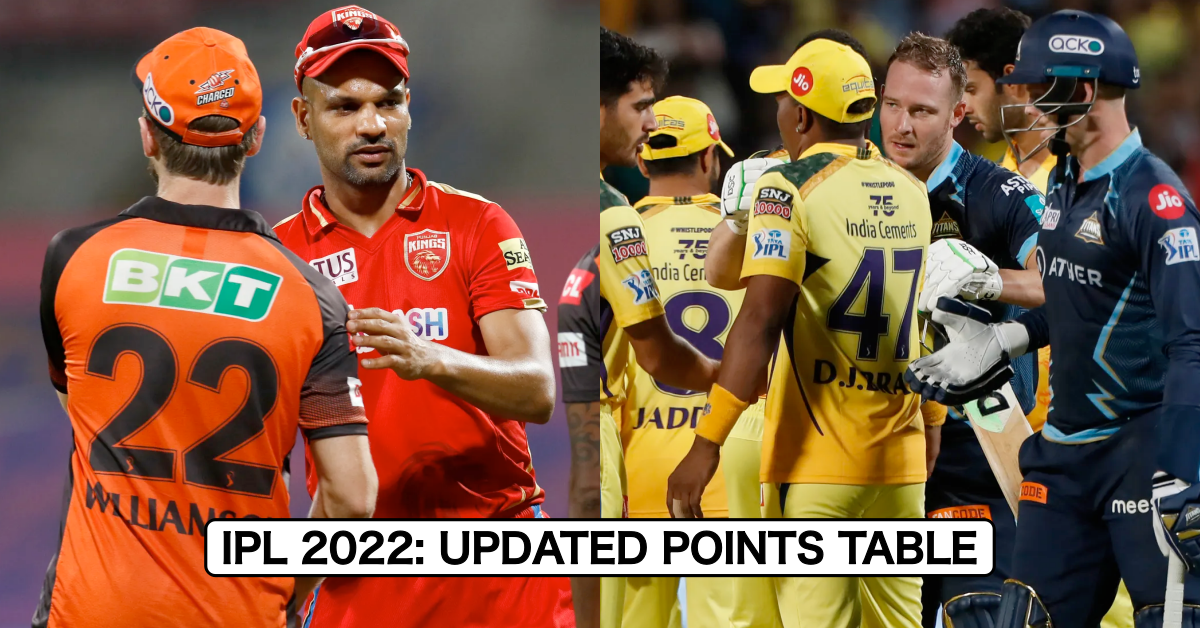 IPL 2022: Updated Points Table, Orange Cap And Purple Cap After PBKS vs SRH & GT vs CSK