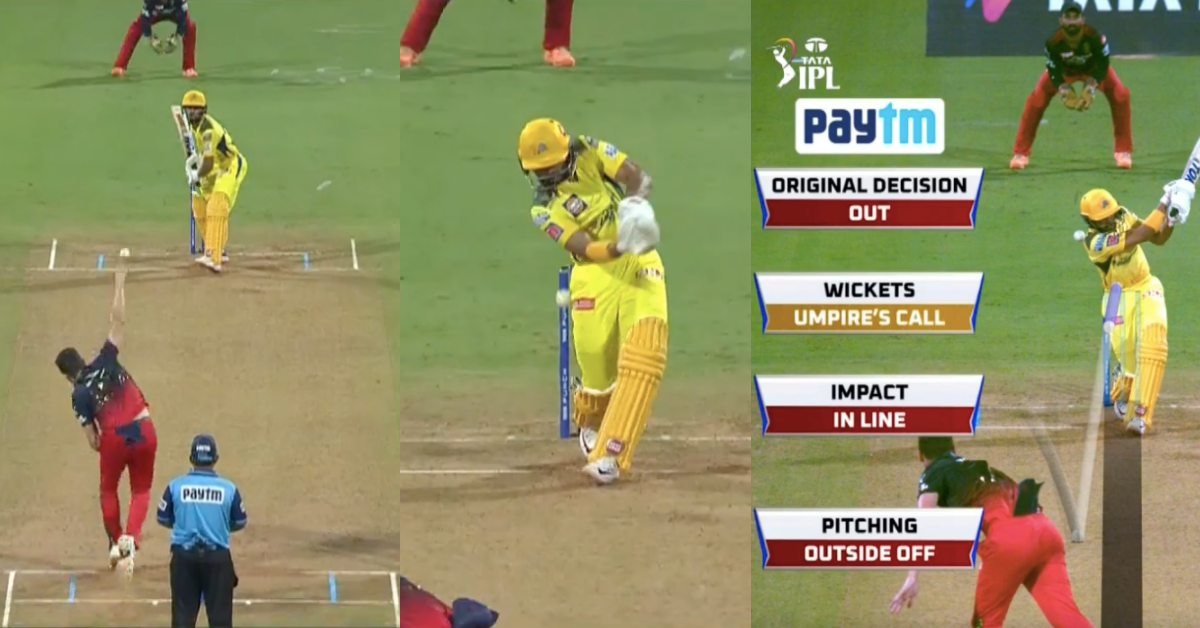 CSK vs RCB: Watch - Josh Hazlewood Traps Former CSK Teammate Ruturaj Gaikwad To Picks His Maiden Wicket For RCB