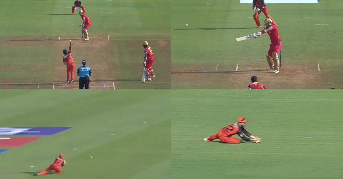 PBKS vs SRH: Watch - Kane Williamson Grabs An Excellent Catch To Send Back Liam Livingstone