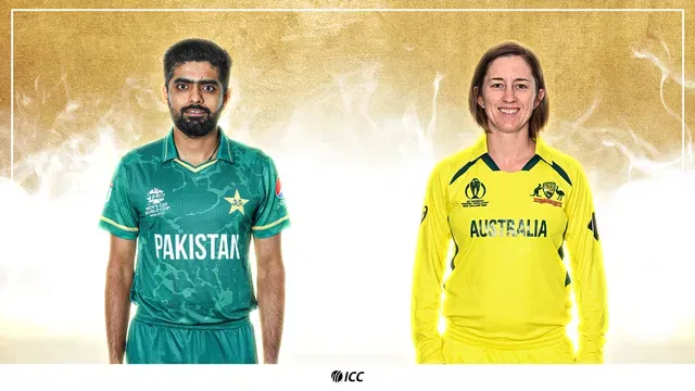 Babar Azam and Racheal Haynes