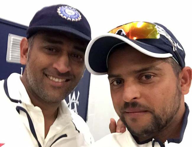 MS Dhoni and Suresh Raina. Photo- Instgram