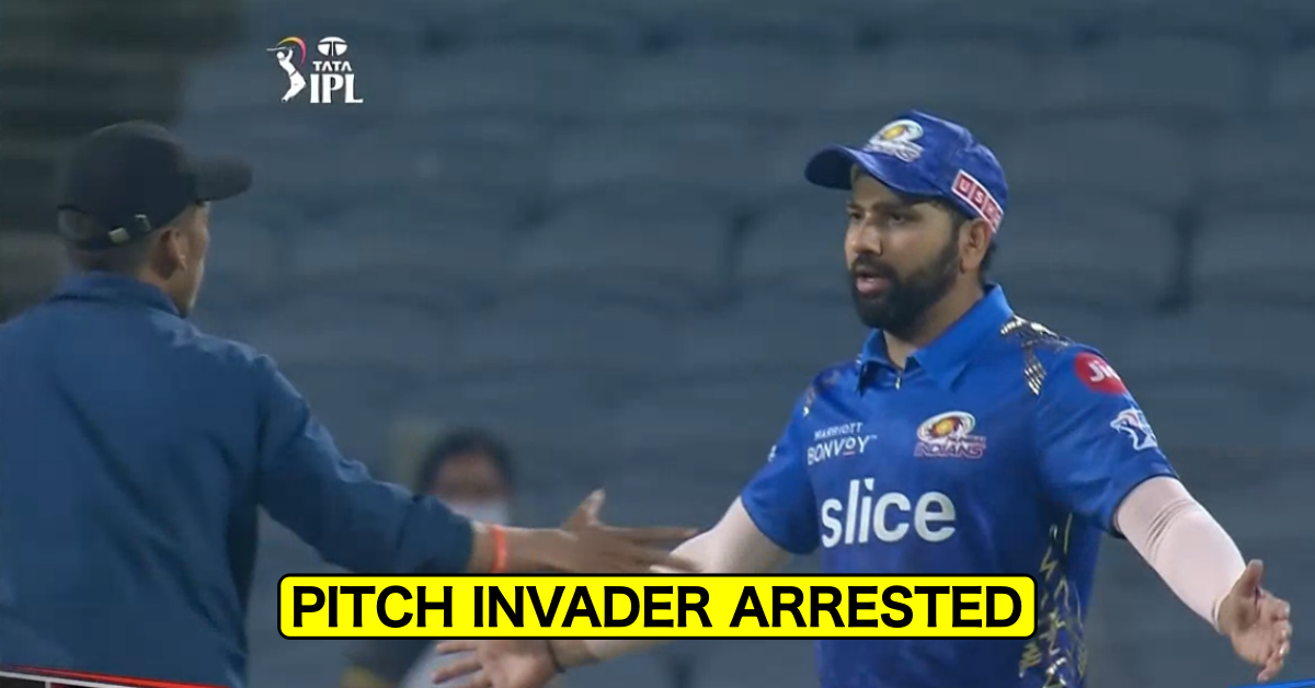 IPL 2022: Pitch Invader Who Entered The Field During RCB vs MI Game Arrested