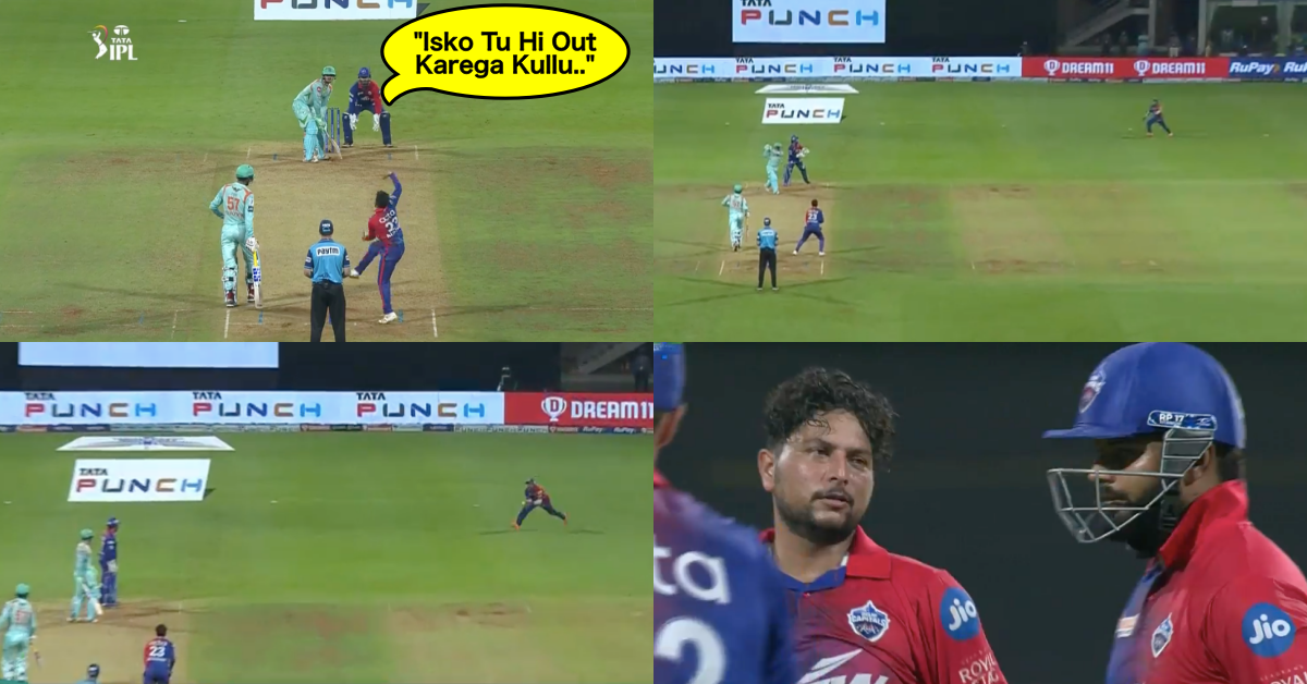 LSG vs DC: Watch - Kuldeep Yadav Dismisses Quinton De Kock Right After Rishabh Pant Says "Isko Tu Hi Out Karega Kullu"