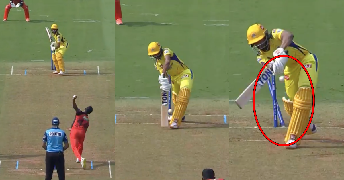 CSK vs SRH: Watch - Ruturaj Gaikwad's Misery Continues, Gets Castled By T Natarajan