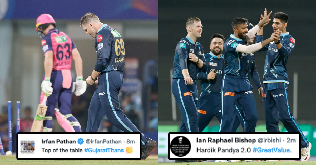 RR vs GT: Twitter Reacts As Gujarat Titans Topple Rajasthan To Go To The Top Of The Table