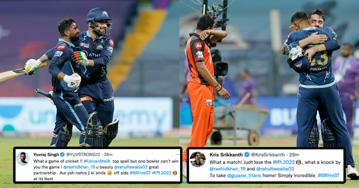 GT vs SRH: Twitter Reacts As GT Jump To The Top Of The Table After Thrilling Victory Over SRH