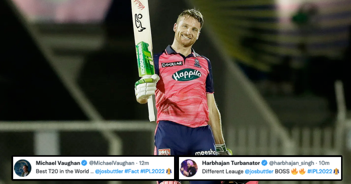 RR vs KKR: Twitter Erupts As Jos Buttler Smashes His 2nd Ton Of The IPL 2022