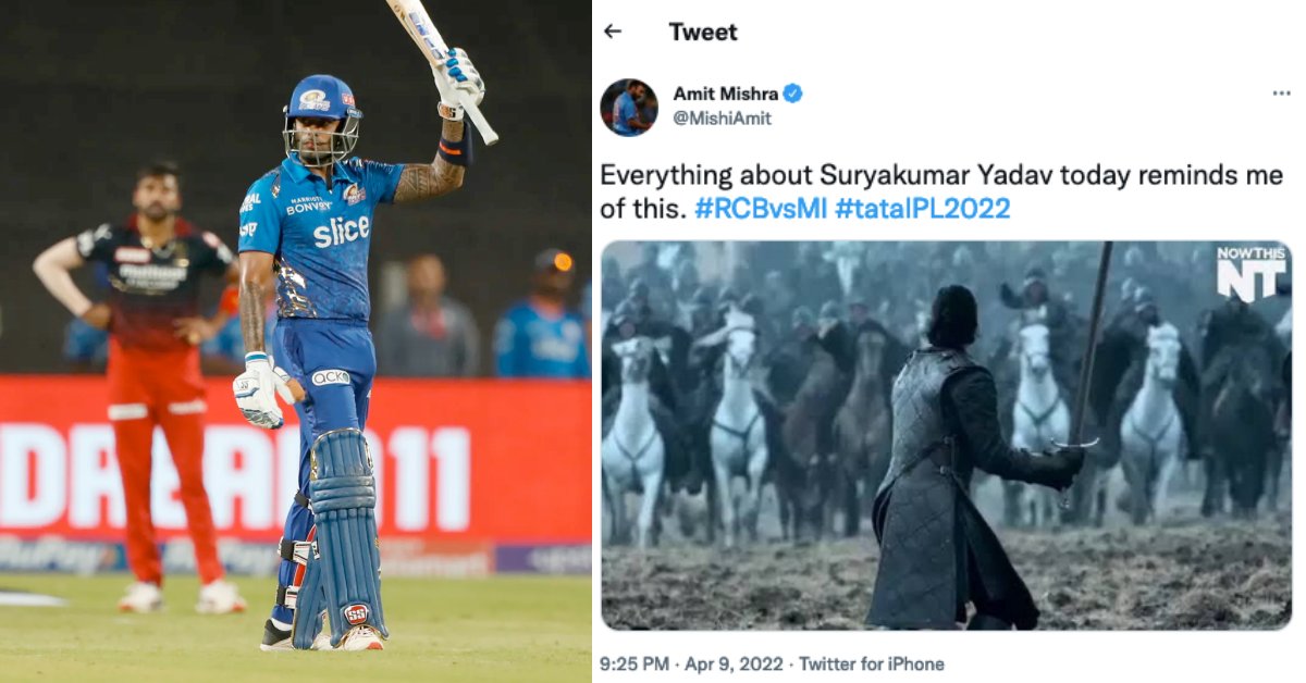 RCB vs MI: Twitter Erupts As Suryakumar Yadav Scores 68 Under Pressure To Help MI Post 151 vs RCB