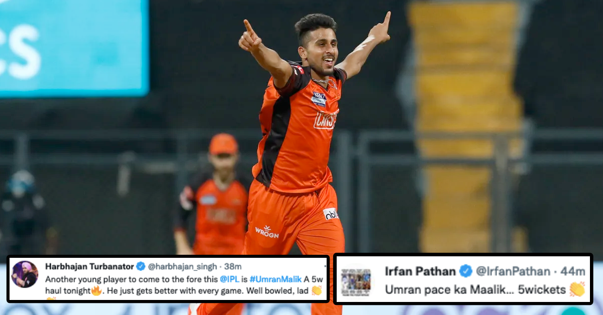 GT vs SRH: Twitterverse Mightily Impressed With Umran Malik As He Picks His Maiden IPL Five-Wicket Haul