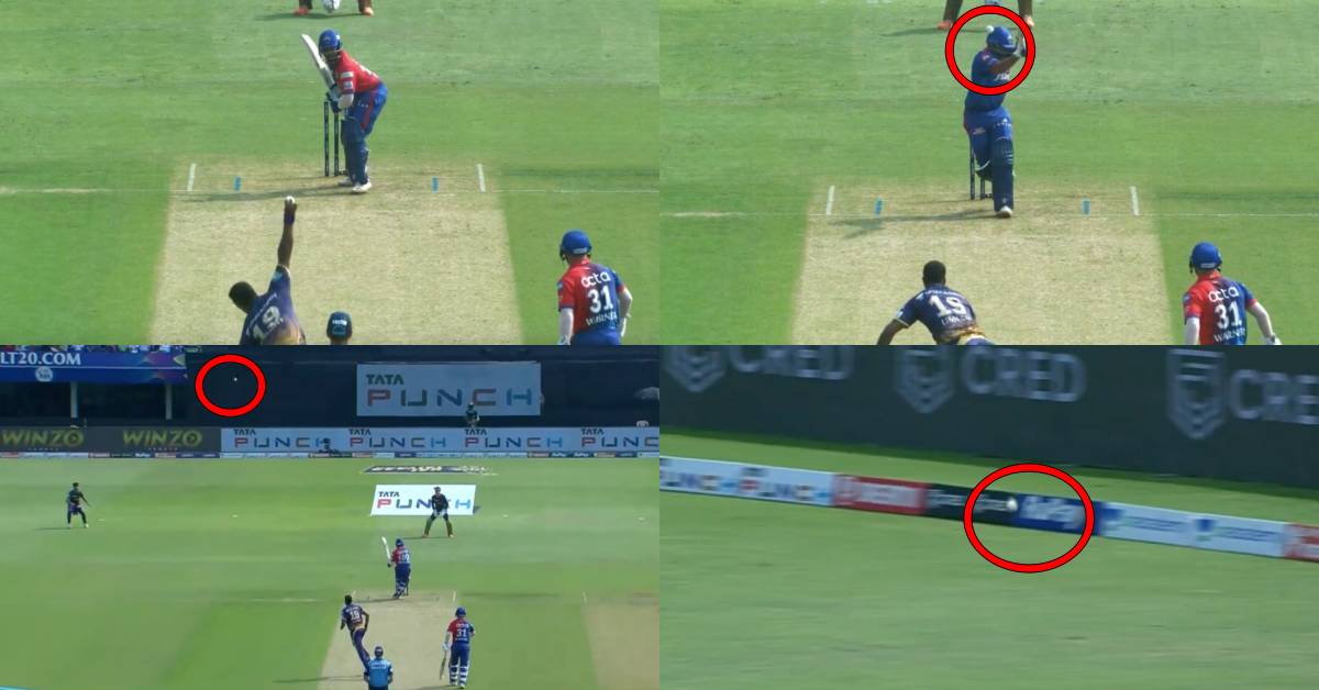 KKR vs DC: Watch - Ball Goes For Four After Umesh Yadav's Bouncer Hits Prithvi Shaw's Helmet