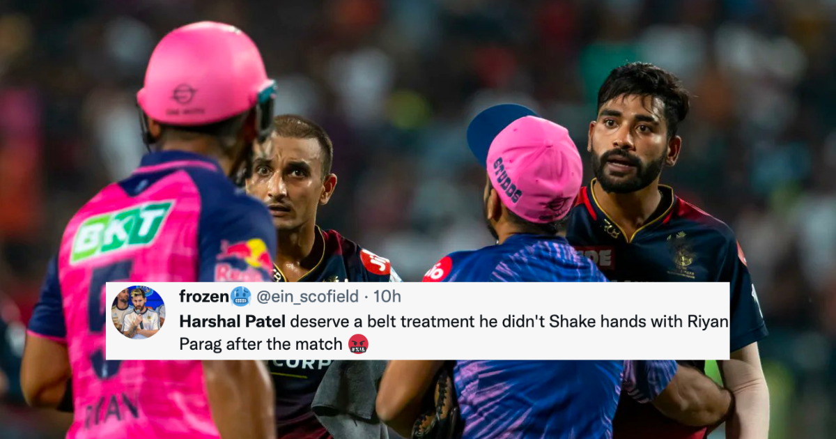 Fans Slam Harshal Patel For Poor Sportsmanship After Duel With Riyan Parag