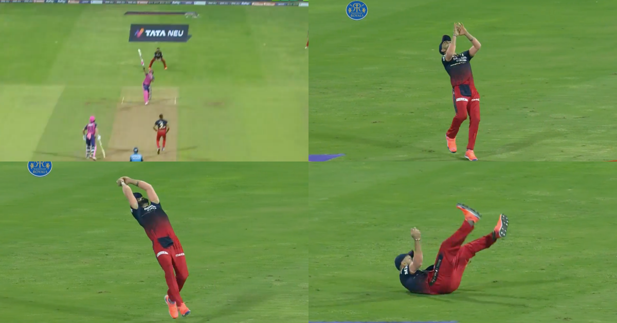 RR vs RCB: Watch - Virat Kohli Holds Onto A Skier To Dismiss Devdutt Padikkal