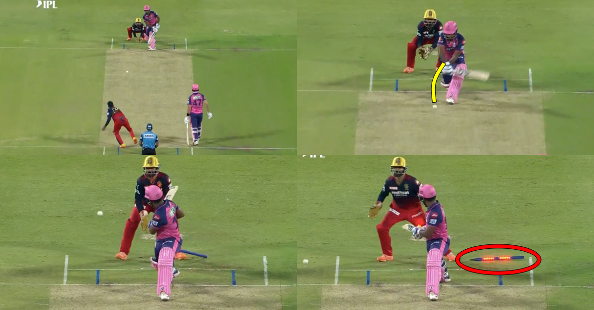 RCB vs RR: Watch – Wanindu Hasaranga Castles Sanju Samson, Gets Him For 5th Time In T20 Cricket