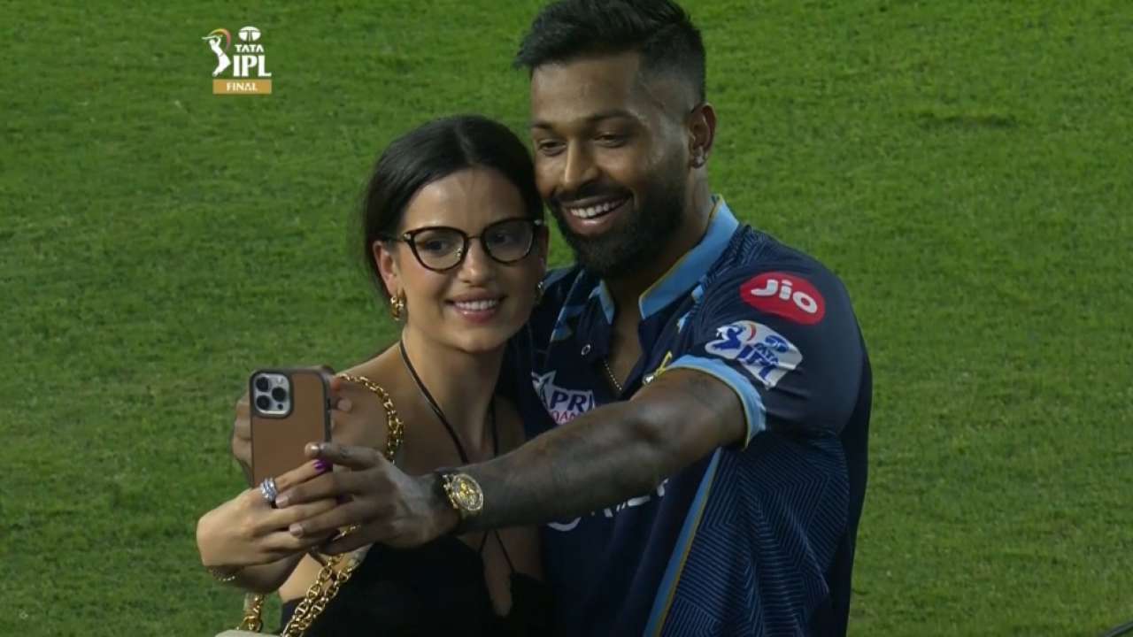 Natasa Stankovic and Hardik Pandya (Image Credits: Twitter)