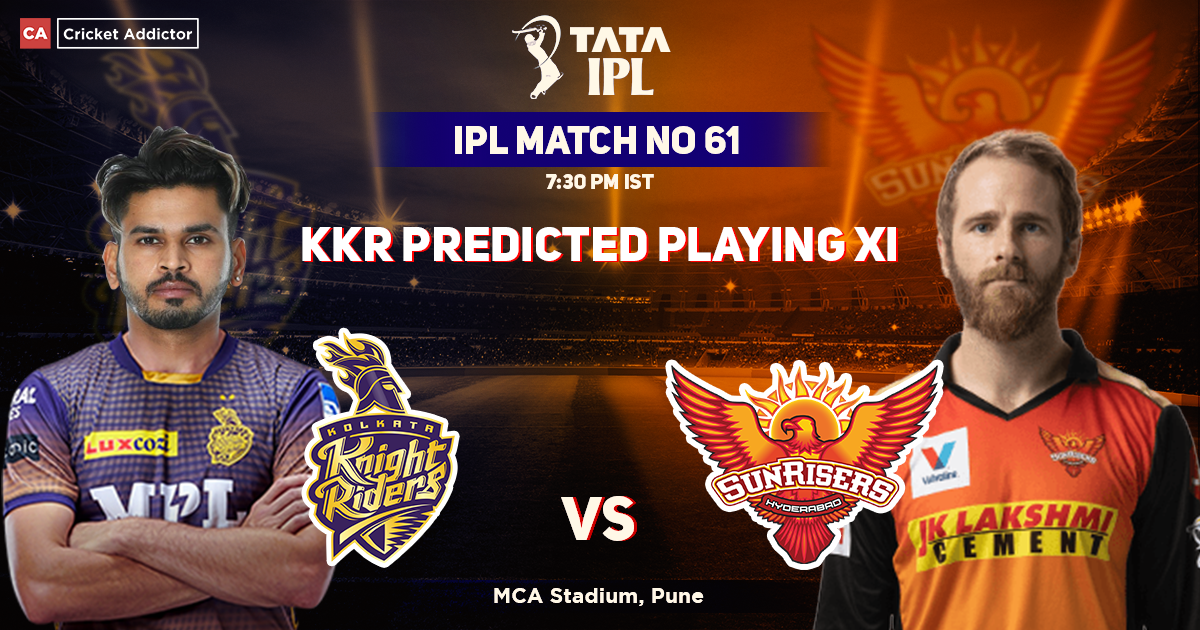 Kolkata Knight Riders vs Sunrisers Hyderabad: KKR’s Predicted Playing XI Against SRH, IPL 2022 Match 61