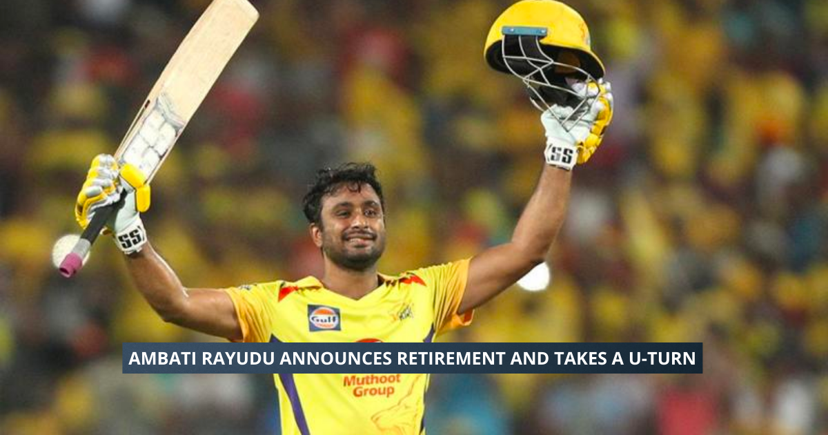 IPL 2022: Happy To Announce This Will Be My Last - Ambati Rayudu Announces Retirement And Deletes The Tweet Later