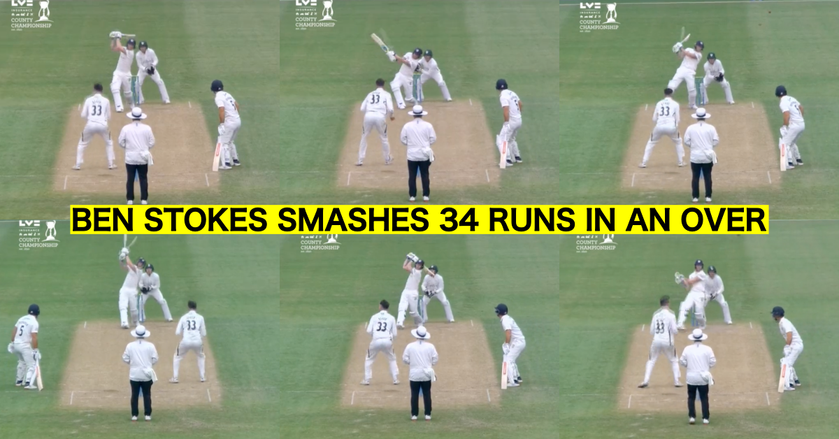 Watch: Ben Stokes Smashes 5 Sixes In An Over In County Cricket