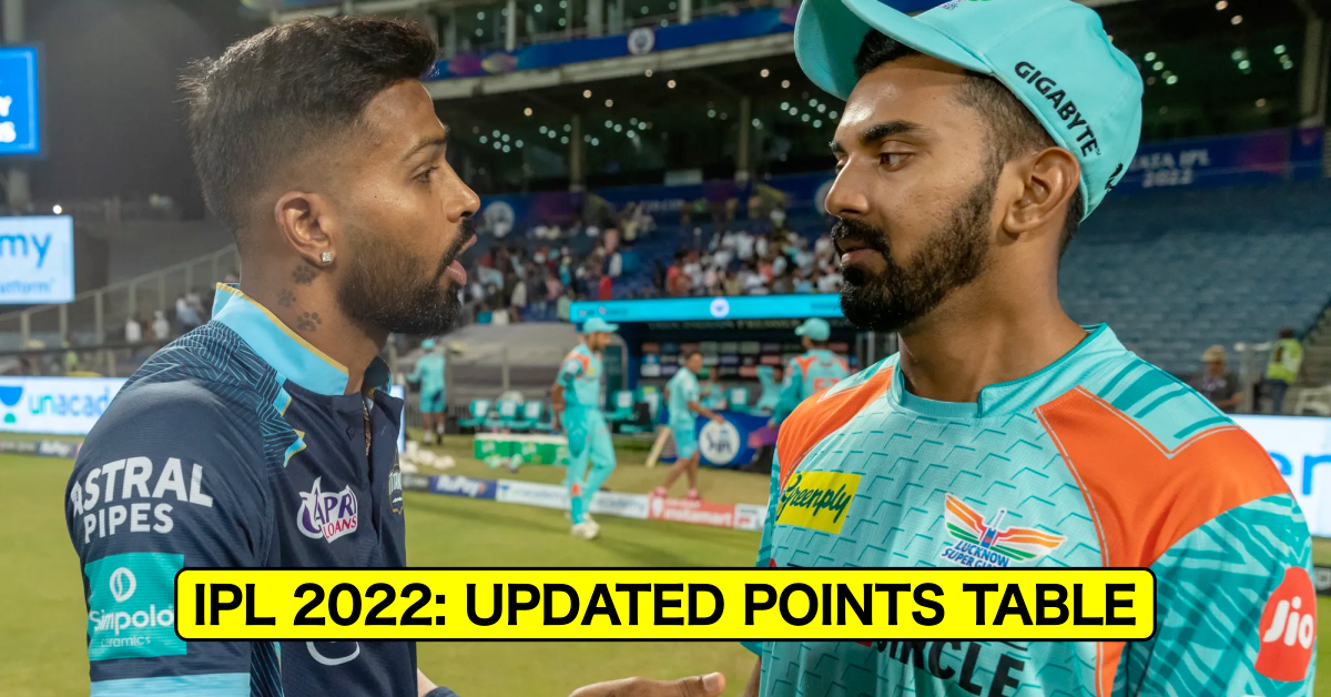 IPL 2022: Updated Points Table Orange Cap and Purple Cap After Match 57 LSG vs GT