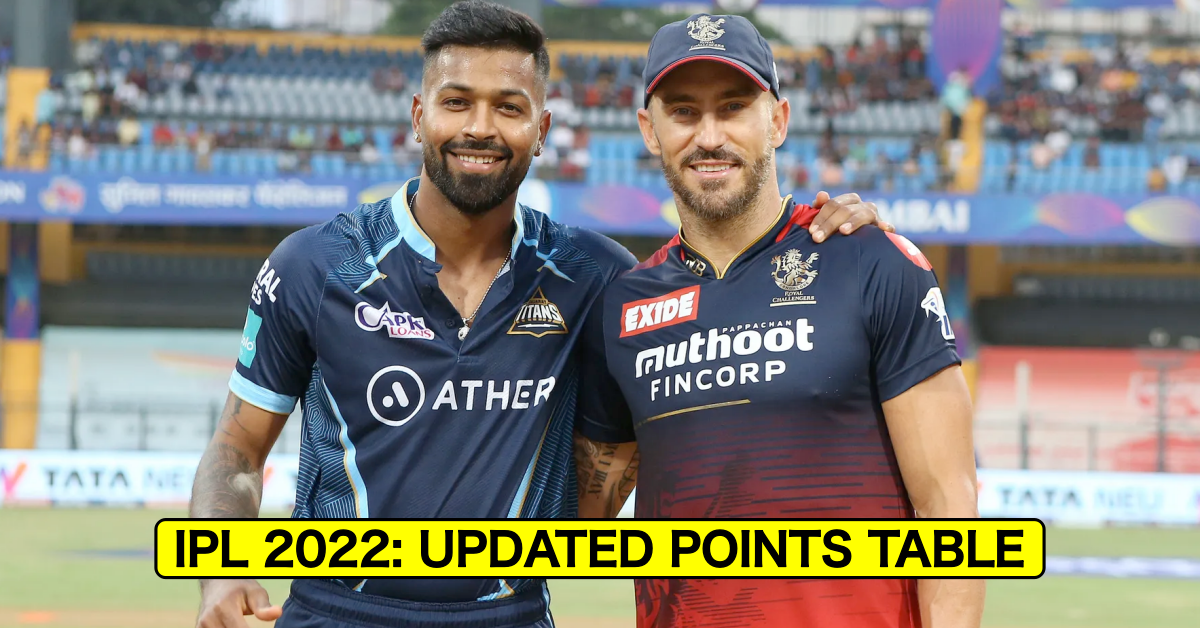 IPL 2022: Updated Points Table Orange Cap and Purple Cap After Match 67 RCB vs GT