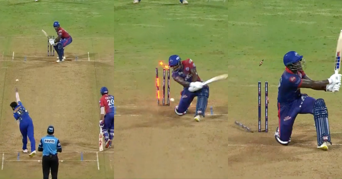 MI vs DC: Watch - Jasprit Bumrah Cleans Up Rovman Powell With A Brilliant Yorker