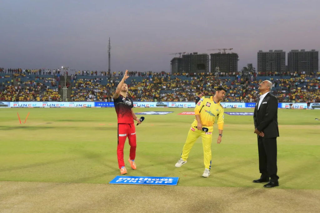 RCB v CSK. Photo- IPL