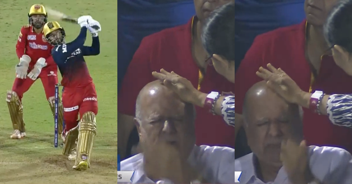 RCB vs PBKS: Watch - Rajat Patidar's 102m Six Lands On An Old Fan's Head, Leaves Him Injured In The Stands