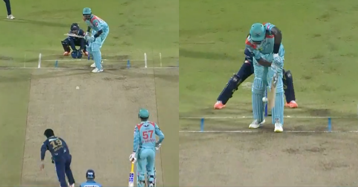 LSG vs GT: Watch - Rashid Khan Bowls A Beauty To Trap Jason Holder Plumb LBW