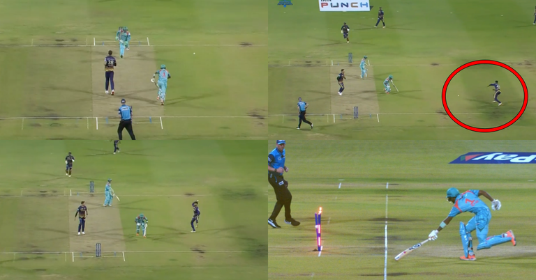 LSG vs KKR: Watch - Miscommunication Causes KL Rahul To Be Dismissed For A Diamond Duck