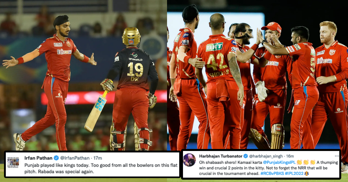 RCB vs PBKS: Twitter Reacts As Liam Livingstone, Jonny Bairstow, Bowlers Help PBKS Win IPL 2022 Game Over RCB