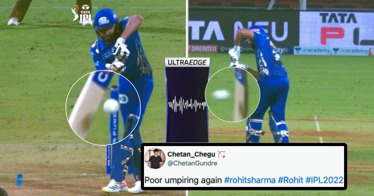 MI vs KKR: Twitter Slams 3rd Umpire & Ultraedge Technology After Controversial Rohit Sharma Dismissal vs KKR