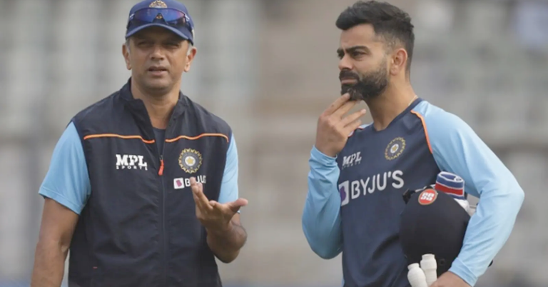 Virat Kohli, Rahul Dravid
