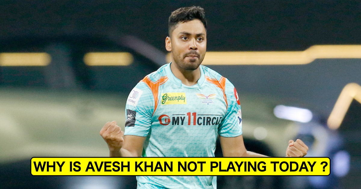 DC vs LSG: Here's Why Avesh Khan Is Not Playing Today's Match Against Delhi Capitals