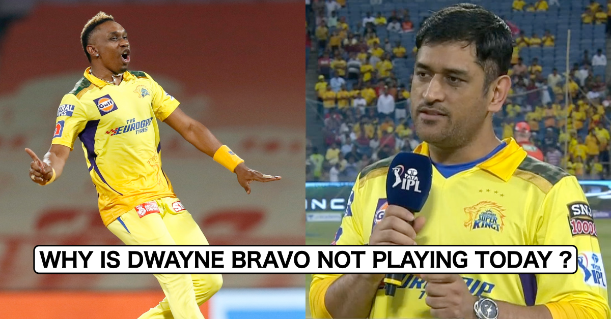 SRH vs CSK: Revealed - Why Dwayne Bravo Is Not Included In CSK's Playing XI Today