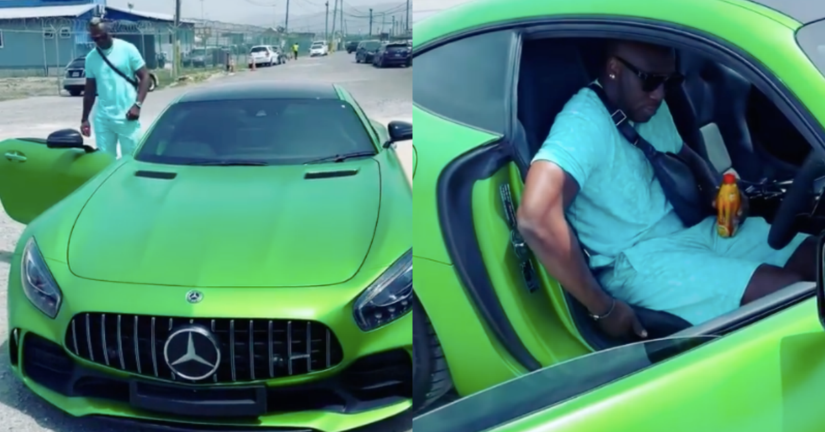 With Hard Work And Sacrifices, Dreams Become Reality – Andre Russell Gifts Himself Luxurious Mercedes-Benz AMG Car