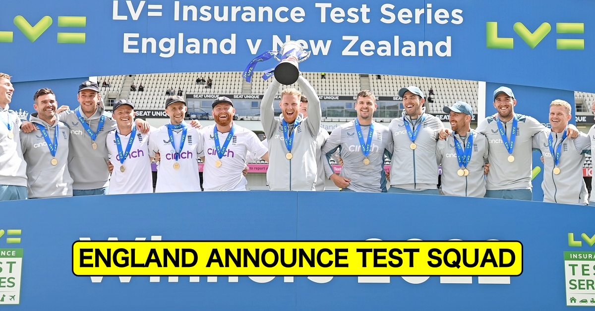 ENG vs IND: England Announce 15-Men Squad For '5th' Test vs India