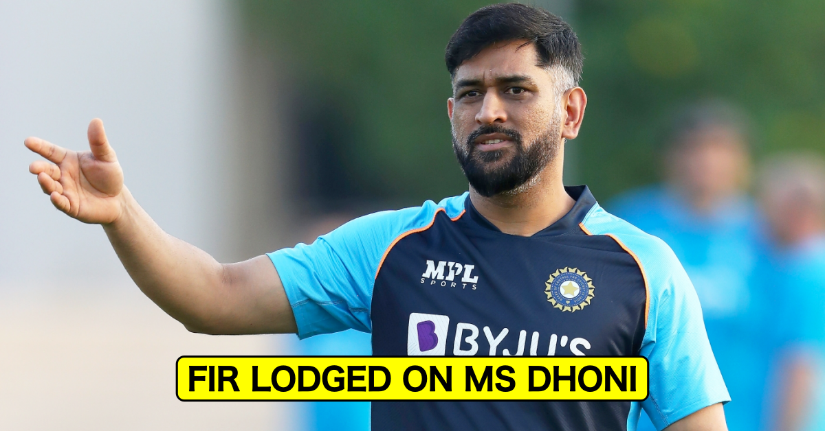 FIR Lodged Against Former India Skipper MS Dhoni In Bihar